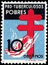Spain 1937 Pro Tuberculous 10 CTS Multicolor Edifil 840. España 840. Uploaded by susofe